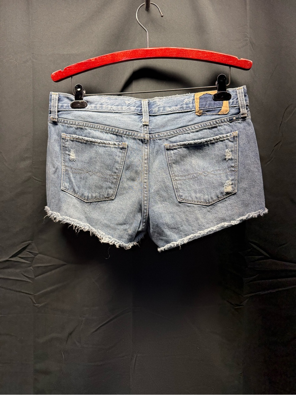 Lucky Brand Light Blue Distressed Denim Cutoff Shorts sz 6 (11an) - Picture 3 of 3